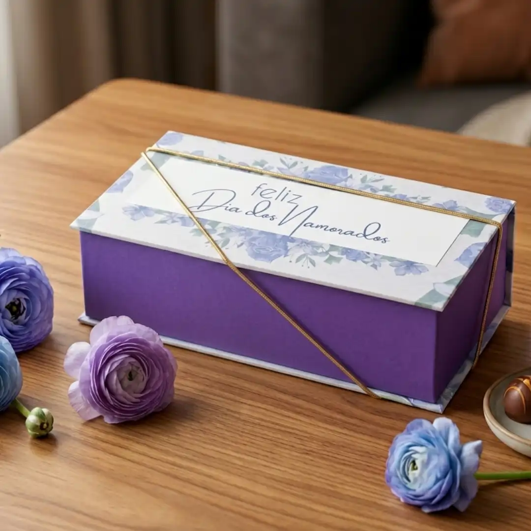 Caixa para doces personalizado tema dia dos namorados